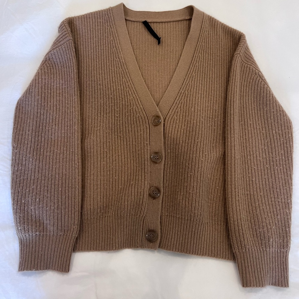 Jenni Kayne Cashmere Cocoon sweater, Camel